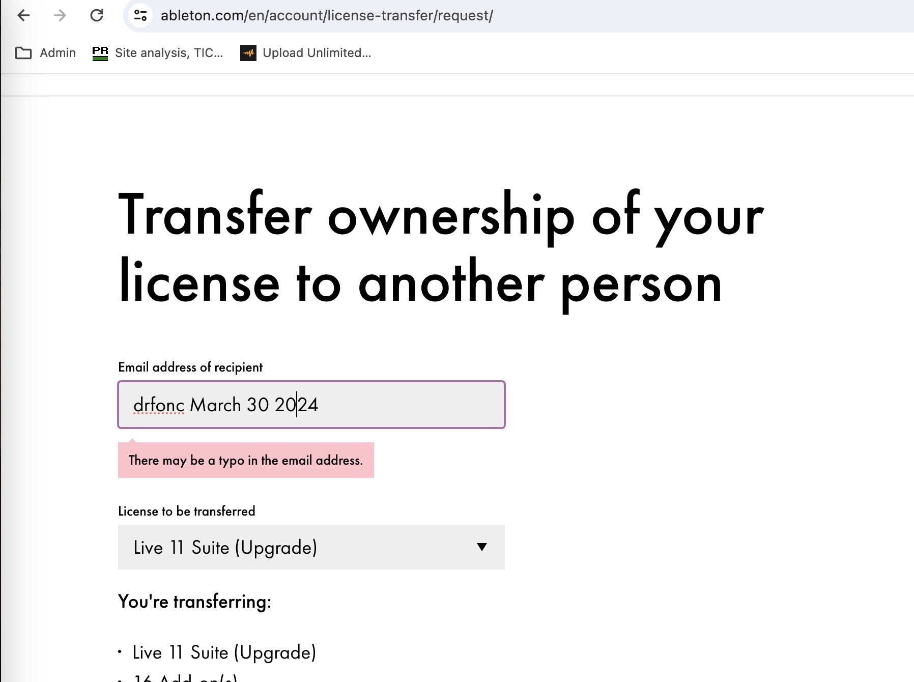 Ableton Ableton Live 11 Suite